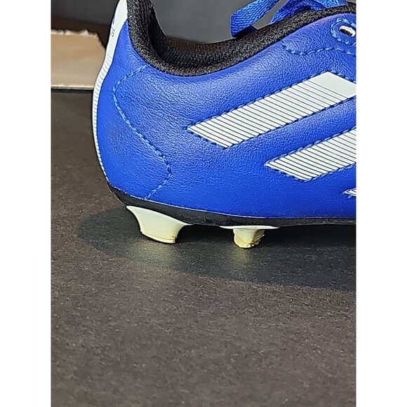 Adidas Goletto VIII FGJ Soccer Cleats Blue/ White Shoes Kids Size 5 GW6162 - Picture 6 of 10
